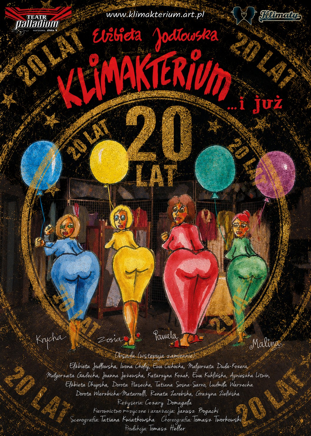 plakat 20 lecie
